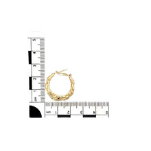 Load image into Gallery viewer, 9ct Gold Filagree Hoop Earrings
