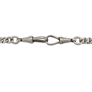 925 Silver 16" Shield Curb Chain