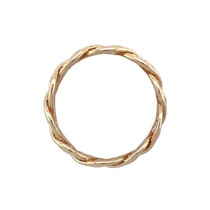 9ct Gold Clogau Twisted Band Ring