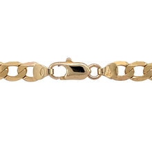 Load image into Gallery viewer, Preowned 9ct Yellow Gold 18&quot; Curb Chain with the weight 19.80 grams and link width 6mm 
