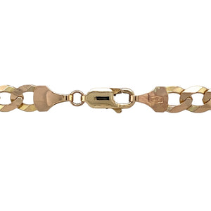 Preowned 9ct Yellow Gold 20" Curb Chain with the weight 15.50 grams and link width 6mm