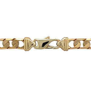 Preowned 9ct Yellow Gold 24" Close Curb Chain with the weight 41.50 grams and link width 7mm