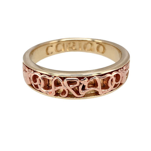 9ct Gold Clogau Cariad Band Ring