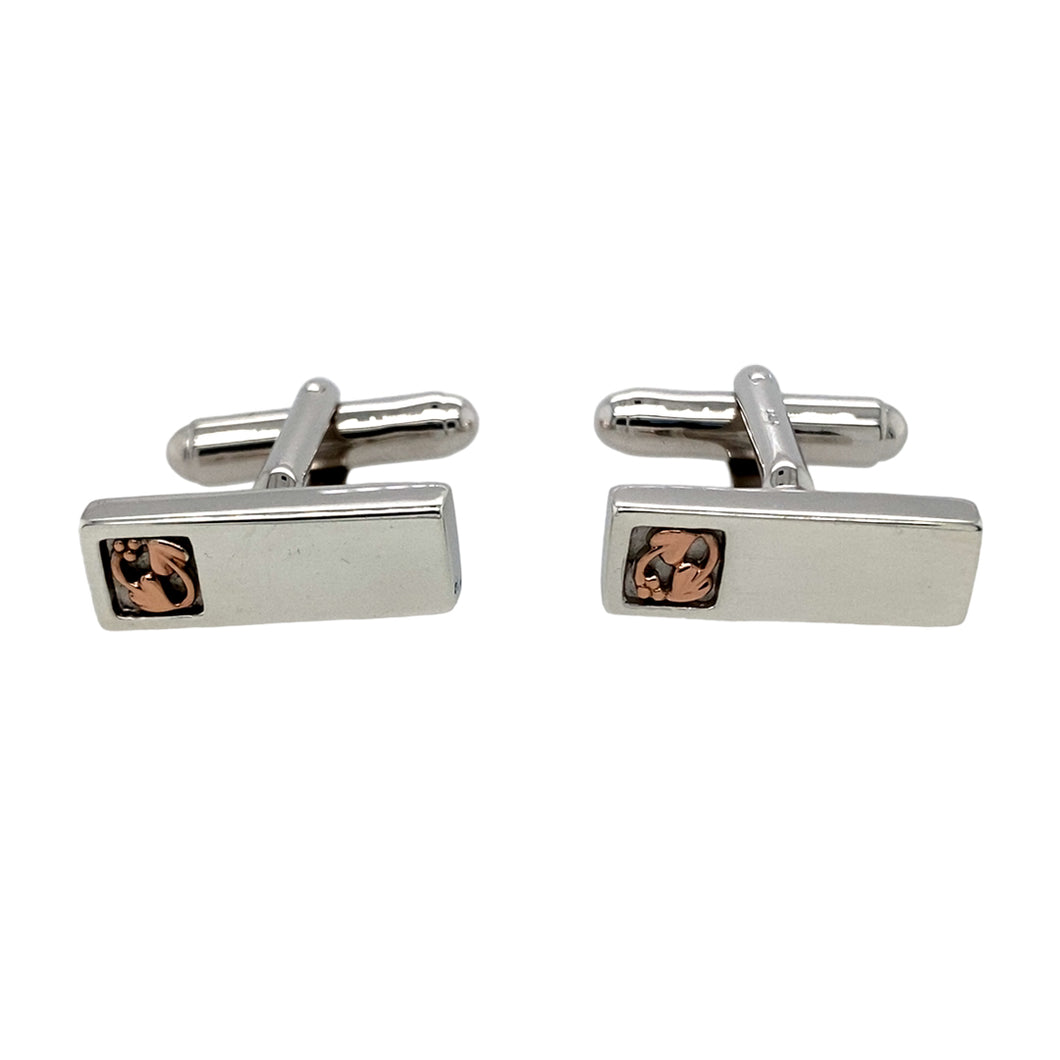 925 Silver Clogau Tree of Life Cufflinks
