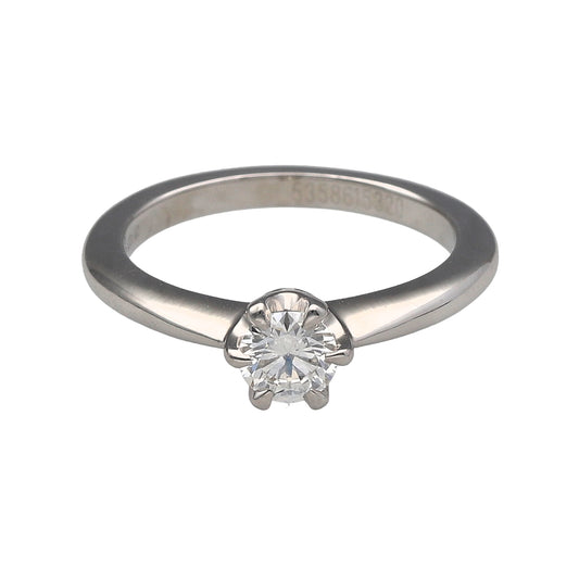 Platinum & Diamond Set Solitaire Ring