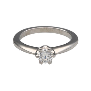 Platinum & Diamond Set Solitaire Ring