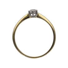 Load image into Gallery viewer, 14ct Gold &amp; Diamond Set Solitaire Ring
