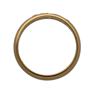 22ct Gold & Diamond Set Band Ring