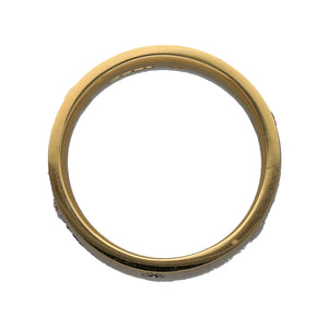 18ct Gold & Diamond Set Band Ring