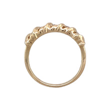 Load image into Gallery viewer, 9ct Gold &amp; Diamond Set Band Ring
