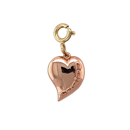 9ct Gold Clogau Heart Cariad Charm