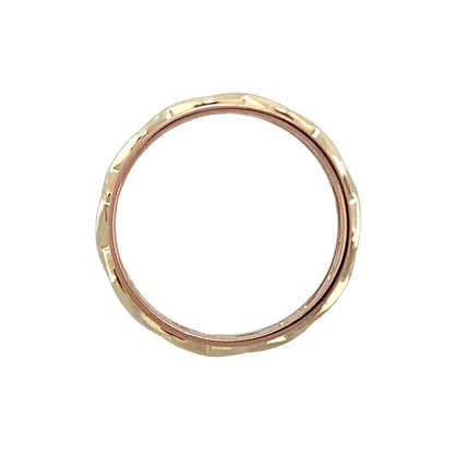 9ct Gold Clogau Open Weave Band Ring