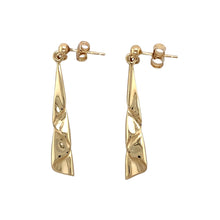 Load image into Gallery viewer, 9ct Welsh Gold Drop Earrings
