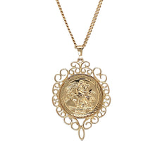 Load image into Gallery viewer, 9ct Gold George and the Dragon 20&quot; Necklace
