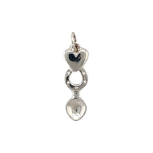 Load image into Gallery viewer, New 925 Silver Heart Horseshoe Lovespoon Pendant
