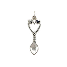 Load image into Gallery viewer, New 925 Silver Heart Lovespoon Pendant
