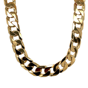 9ct Gold 20" Curb Chain