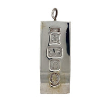 Load image into Gallery viewer, 925 Silver Solid Ingot Pendant
