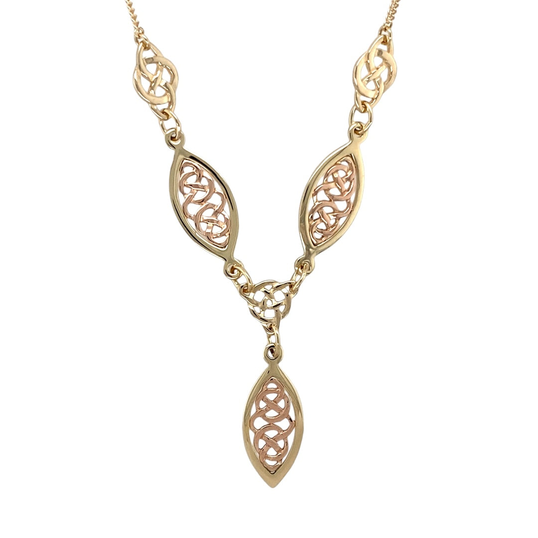 9ct Gold Clogau Celtic Knot 18" Necklace