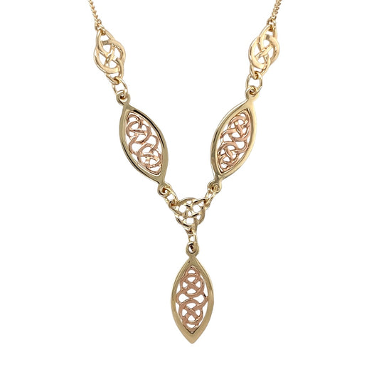 9ct Gold Clogau Celtic Knot 18" Necklace