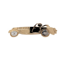 Load image into Gallery viewer, 9ct Gold &amp; Diamond Set Vintage Car Brooch
