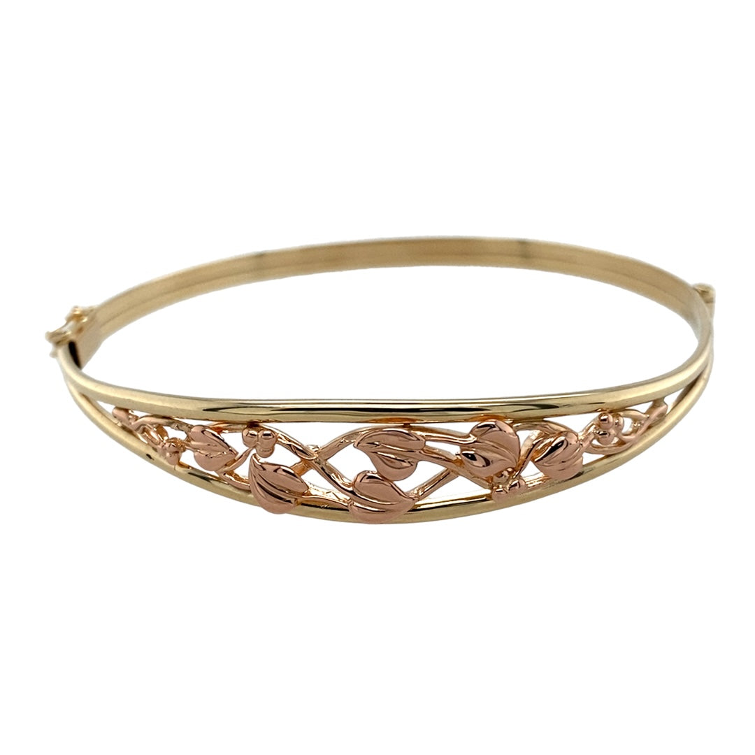 Bangle Tree Preowned 9ct Gold Clogau Tree of Life Bangle – Gold Reserves Jewellers