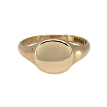 Load image into Gallery viewer, 9ct Gold Plain Signet Ring
