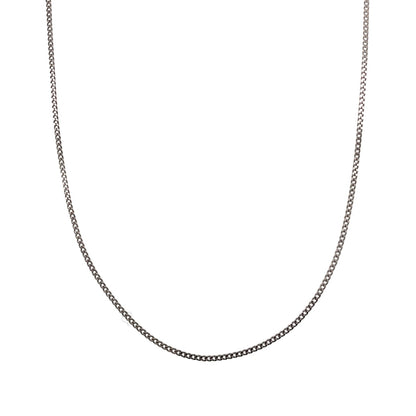 New 9ct White Gold Pendant Chain