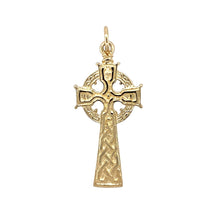 Load image into Gallery viewer, 9ct Gold Celtic Cross Pendant
