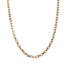 Load image into Gallery viewer, 9ct Gold 24&quot; Faceted Belcher Chain
