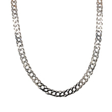 Load image into Gallery viewer, 9ct White Gold 18&quot; Double Curb Chain
