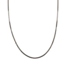 Load image into Gallery viewer, New 9ct White Gold 20&quot; Curb Pendant Chain
