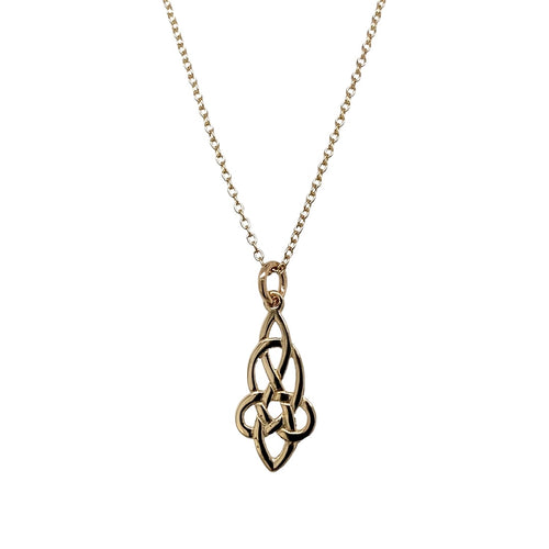 9ct Gold Celtic Knot 18