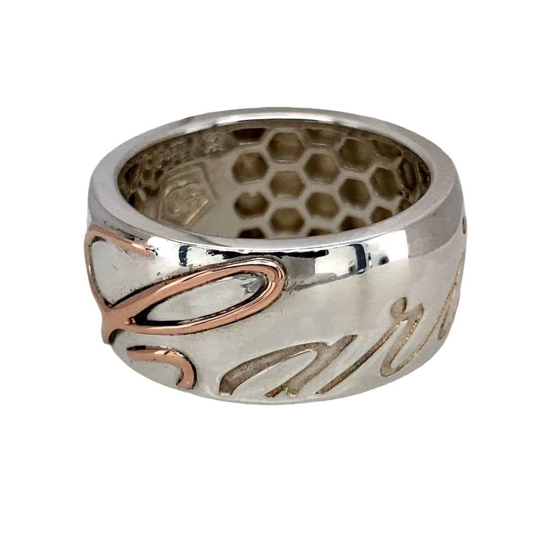 925 Silver Clogau Cariad Wedding Band Ring