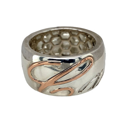 925 Silver Clogau Cariad Wedding Band Ring
