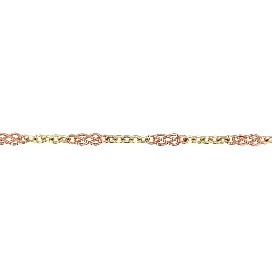9ct Gold 7.5" Clogau Celtic Link Bracelet