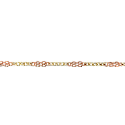 9ct Gold 7.5" Clogau Celtic Link Bracelet