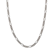 Load image into Gallery viewer, 9ct White Gold 16&quot; Figaro Chain
