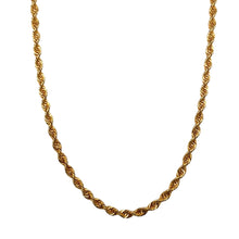 Load image into Gallery viewer, 9ct Gold 17&quot; Rope Chain
