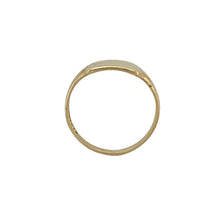 Load image into Gallery viewer, New 9ct Gold Children&#39;s Square Signet Ring
