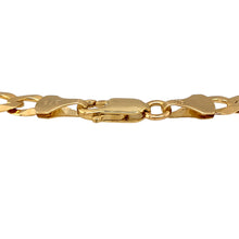 Load image into Gallery viewer, New 9ct Yellow Solid Gold 8.5&quot; Curb Bracelet with the weight 8.80 grams and link width 6mm
