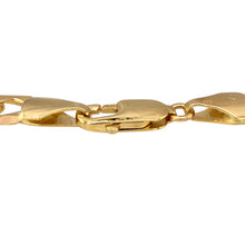 Load image into Gallery viewer, New 9ct Yellow Solid Gold 8.75&quot; Curb Bracelet with the weight 16.30 grams and link width 10mm
