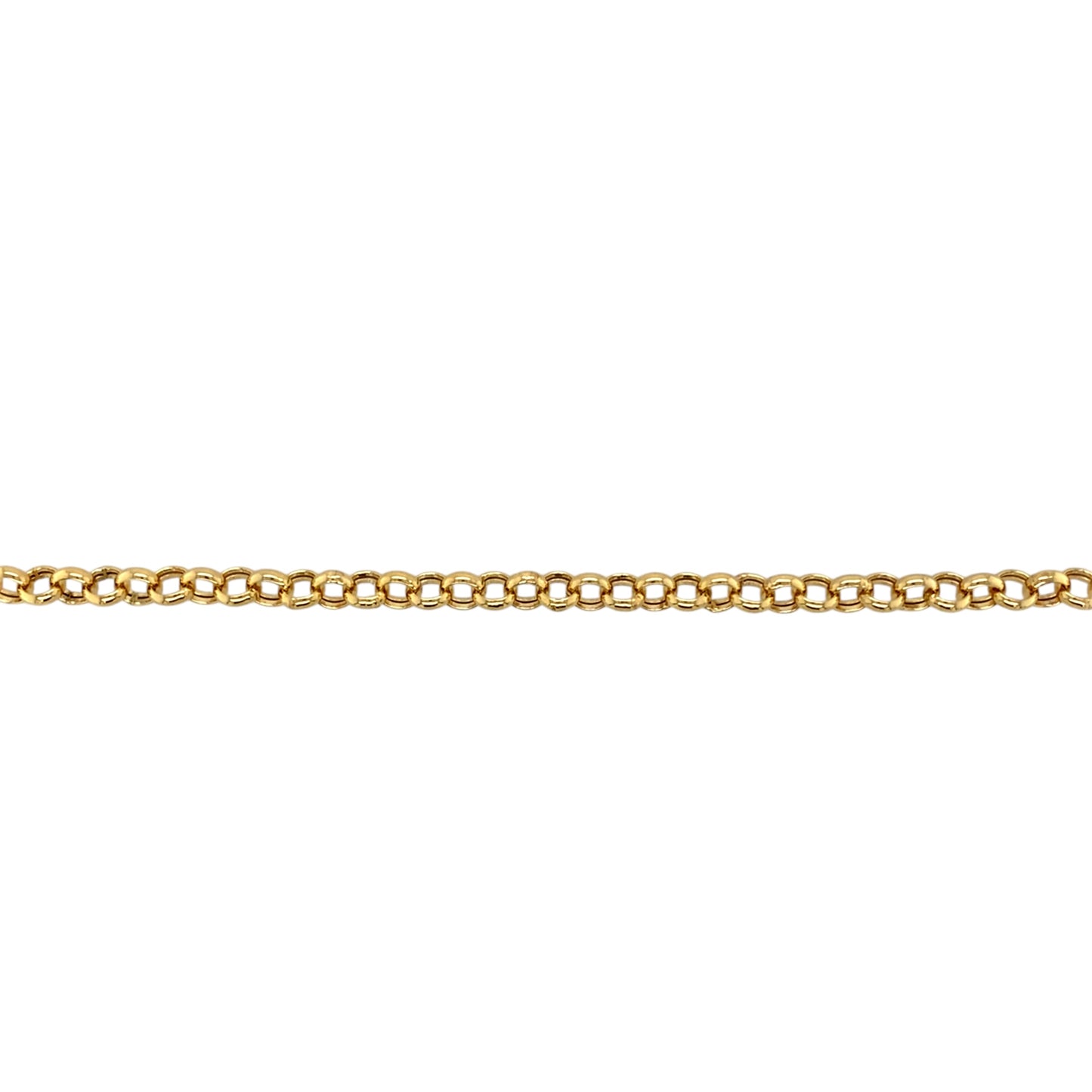 New 9ct Gold 20" Hollow Belcher Chain