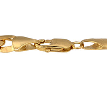 Load image into Gallery viewer, New 9ct Yellow Solid Gold 8.75&quot; Curb Bracelet with the approximate weight 22 grams and link width 11mm
