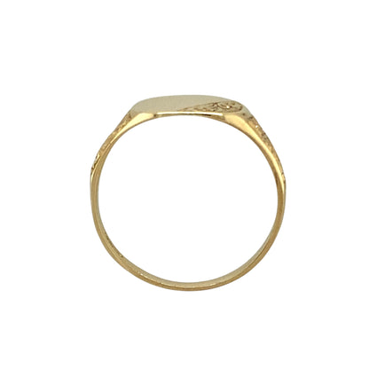 New 9ct Gold & Cubic Zirconia Set Knot Ring