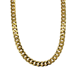 New 9ct Gold 24" Hollow Curb Chain 17 grams