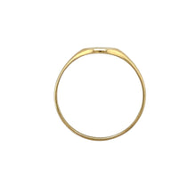 Load image into Gallery viewer, New 9ct Gold Children&#39;s Circle Signet Ring
