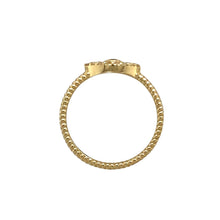 Load image into Gallery viewer, New 9ct Gold &amp; Cubic Zirconia Set Eye Ring
