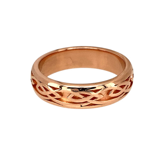 9ct Gold Clogau Annwyl Celtic Knot Band Ring