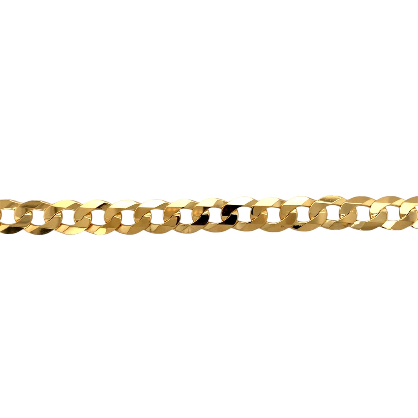 New 9ct Solid Gold 28" Curb Chain 70 grams